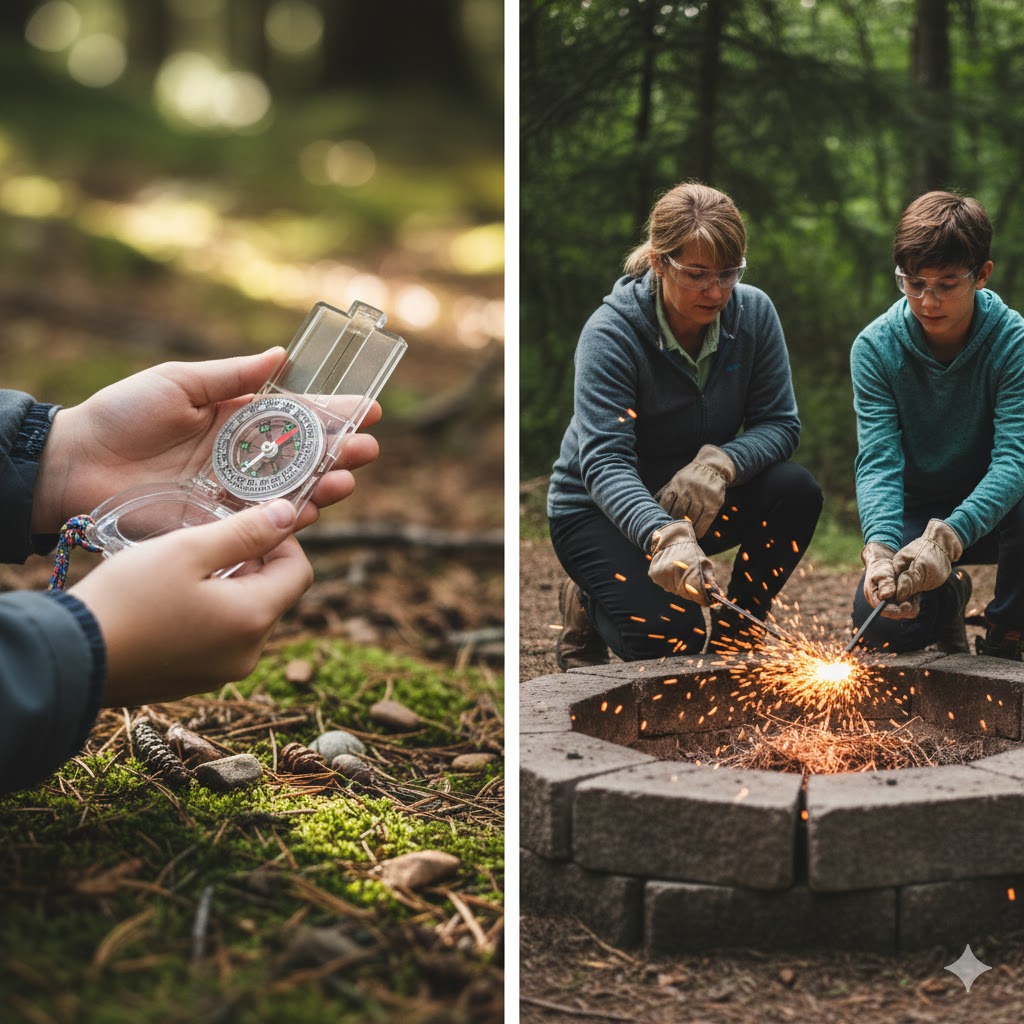 survival skills for kids.